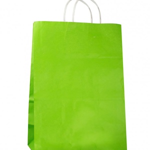 Крафт пакет зеленый