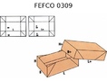 Телескопическая коробка FEFCO 0309