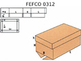 Телескопическая коробка FEFCO 0312