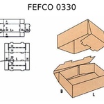 Телескопическая коробка FEFCO 0330